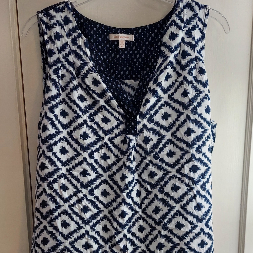 Women' Sleevess Top by Skies Are Blue Size XL
